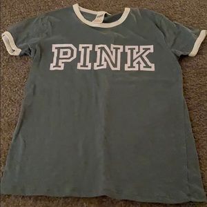 PINK green T-shirt